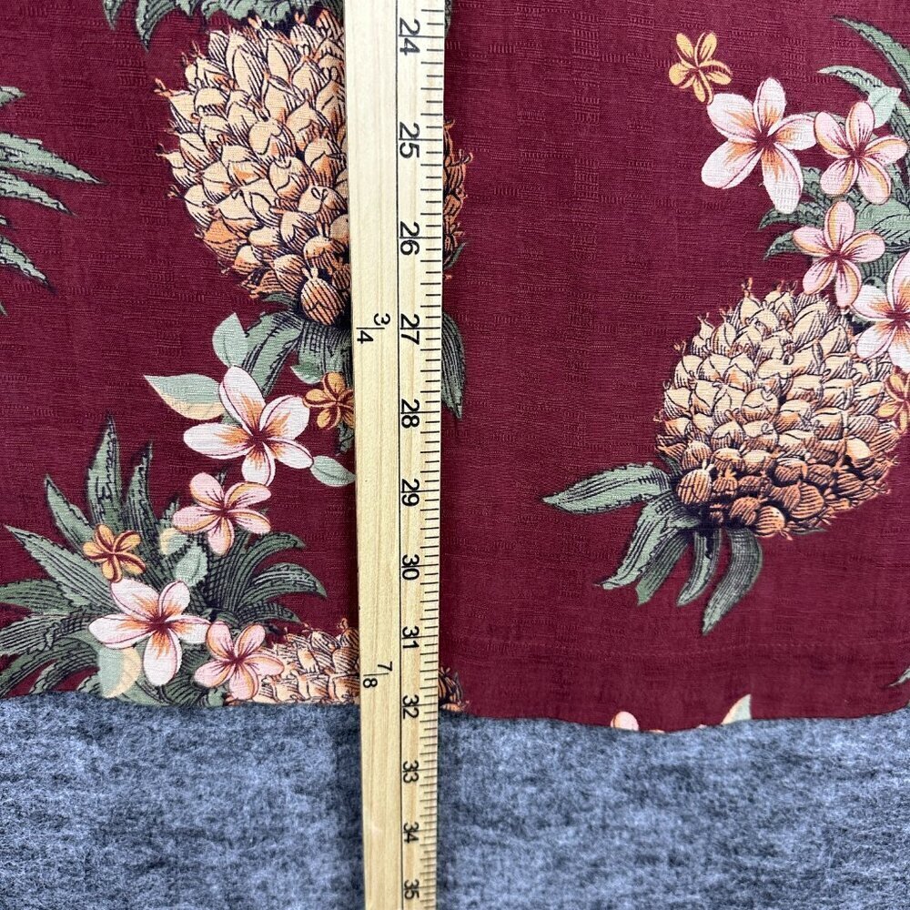 Bermuda Bay100 % Silk Men's Hawaiian Short Sleeve Shirt, Button Up, XXL - Picture 9 of 16